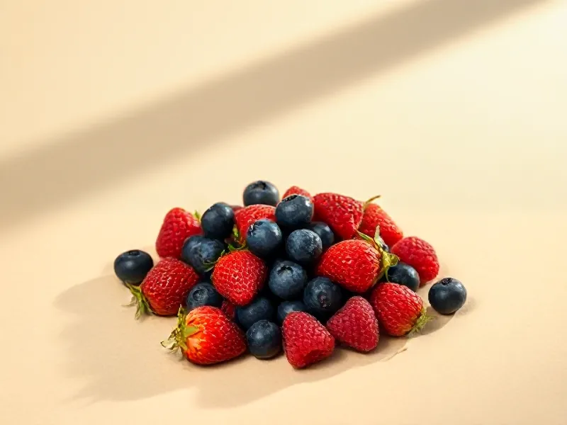 Mix of wild berries