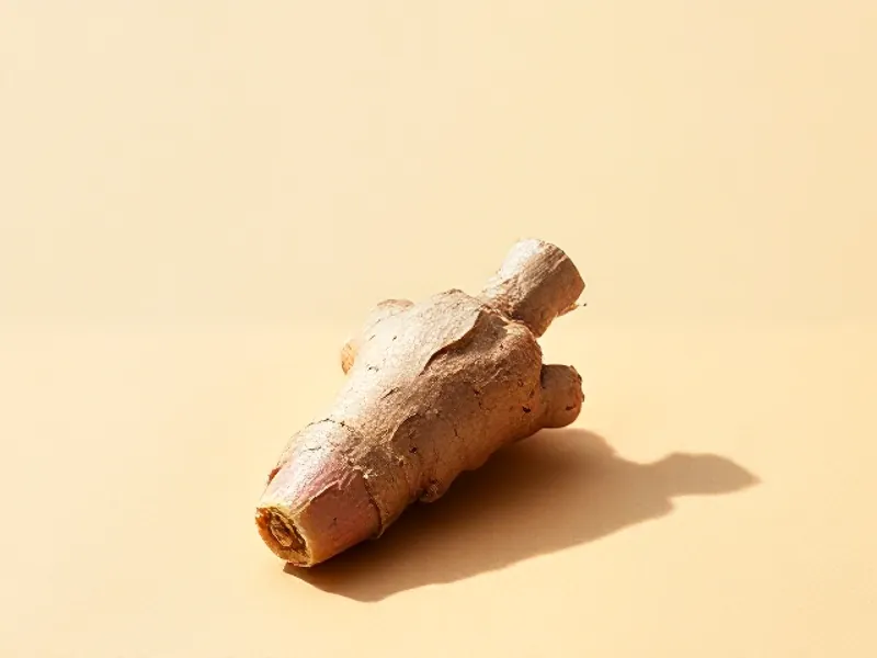 Red-pink ginger root