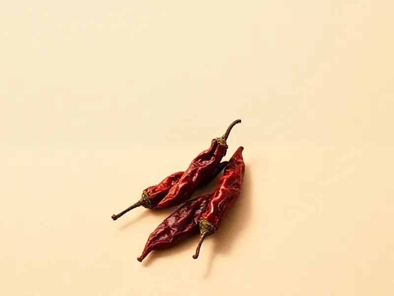 Small dried red chillies