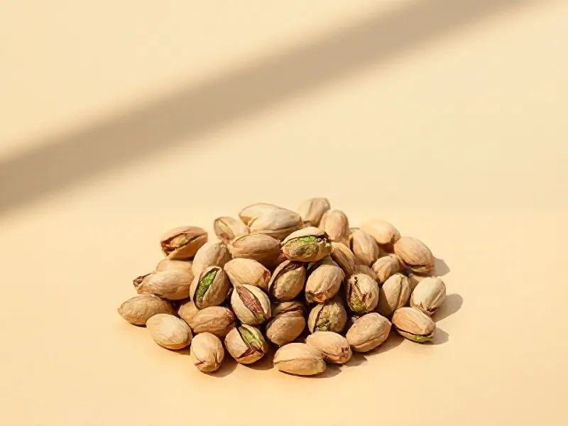 Heap of pistachios