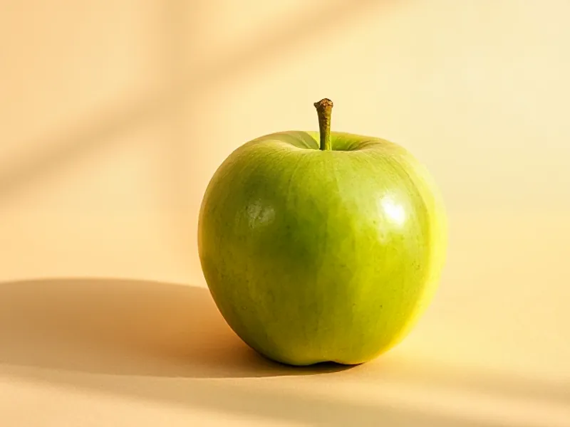 Green Granny Smith apple