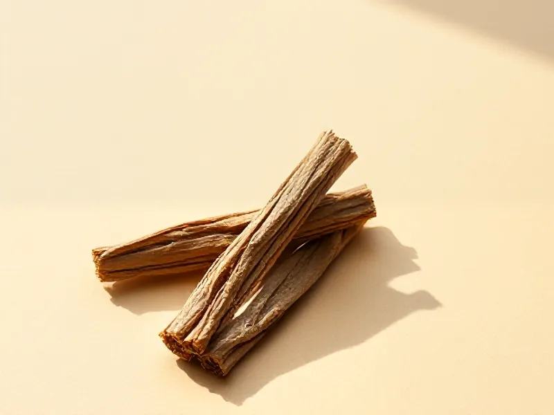 Dried liquorice root sticks