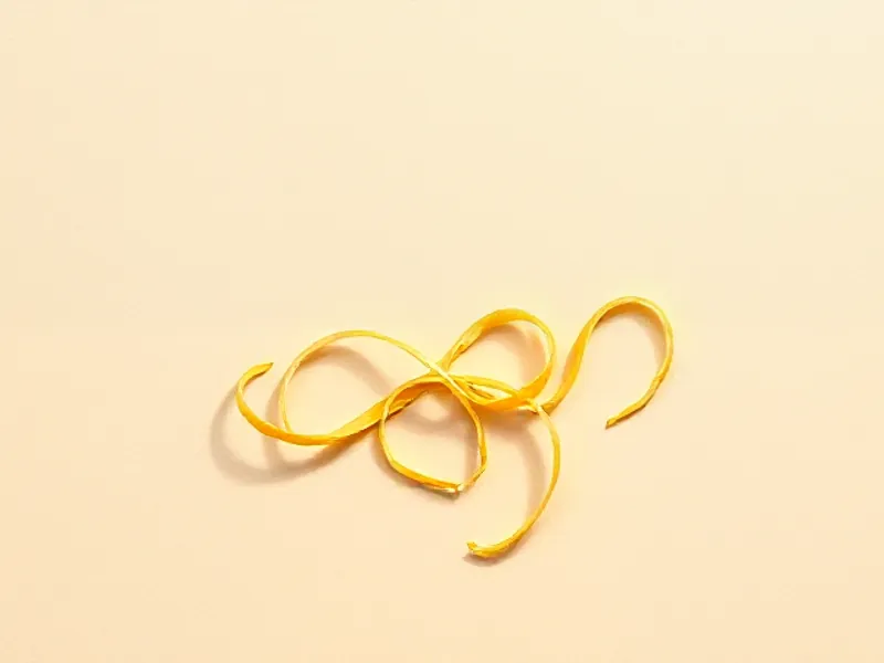 Thin strips of lemon zest